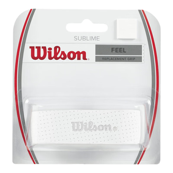 Wilson威尔胜网球拍粘性柄皮 防滑专业男女网球训练器配件 WRZ4202WH