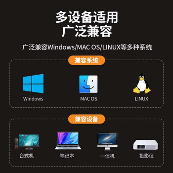 绿联HDMI无线投屏器4K高清会议同屏器适用笔记本电脑台式机接电视显示器投影仪点对点50米传输器90909