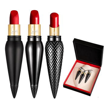 Christian Louboutin克里斯提CL萝卜丁丝滑口红唇膏女王权杖礼盒装送女友  001 001M 001S套装