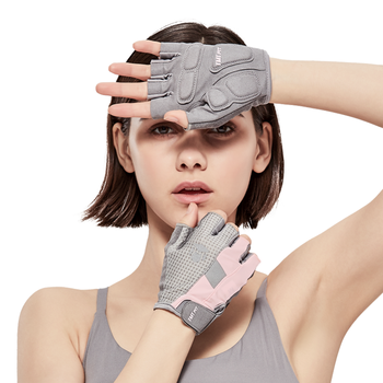 TMT健身手套半指防滑锻炼运动手套单杠飞盘训练手套耐磨骑行手套女