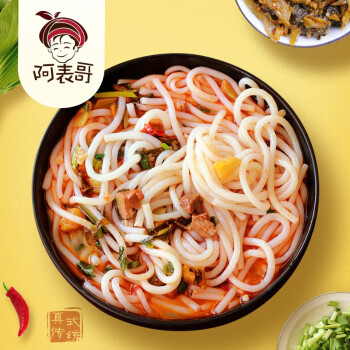 阿表哥干米线米粉粗500g*4把 云南特产过桥米线美食 *