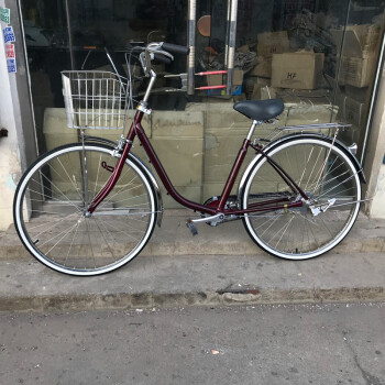 日本原装进出口自行车出口日本内三速自行车淑女老款内变速日式自行车