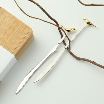 米兹MIEZ 教师节礼物原创金属书签比翼情侣礼盒装 生日礼物送女生结婚纪念礼物送老婆文具套装伴手礼