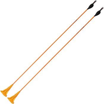 迪卡侬软头箭支射箭弓箭安全软箭头橙色（2支装）-2707220