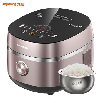 九阳（Joyoung） 4L 电饭煲 家用多功能 电饭锅智能面板菜单智能预约 40N5 太空科技 0涂层钢胆