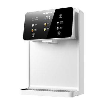 奥克斯（AUX）管线机家用净水器净饮机伴侣 即热即饮六段控温一键触控壁挂式直饮饮水机 AUX-GX-D白色【UV杀菌】