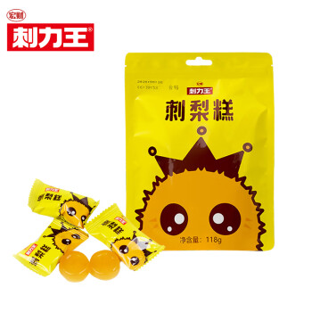 【刺力王刺梨糕118g袋装】刺力王刺梨糕儿童休闲零食