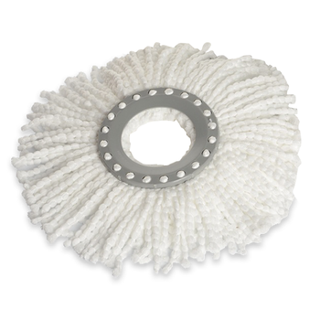 大卫旋转拖把头细细拖系列拓朴拖把配件单个装