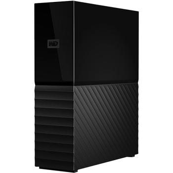 西部数据（WD）4TB 移动硬盘 USB3.0 桌面存储 My Book 3.5英寸 大容量 机械硬盘 移动台式企业级办公 外接加密