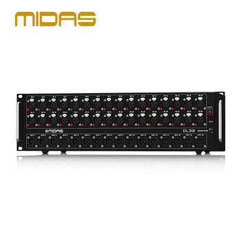midas迈达斯m32m32r专业数字调音台dl3216接口箱全国总代理dl32
