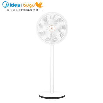 布谷（BUGU）直流变频风扇 智能遥控家用省电风扇9+5双层扇叶静音定时 美的出品 F3