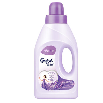 金纺 柔顺护理剂 防静电香味持久 薰衣草香 950ml*12瓶新老装随机