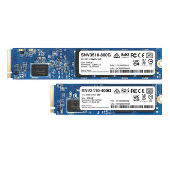 群晖(Synology)SNV3000系列SSD企业级固态硬盘 M.2接口(NVMe协议)  NAS专用  SNV3410-400G