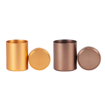 Edo[60ml赠布袋]铝合金茶叶罐便携茶罐旅行出游茶叶罐茶储存罐分装盒