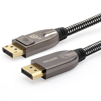 飞利浦(PHILIPS)DP线1.4版 2K4K@144Hz 8K60Hz高清DisplayPort公对公连接线 电脑游戏电竞显示器视频线 3米 飞利浦(PHILIPS)DP线1.4版 2K4K@144Hz 8K60Hz高清DisplayPort公对公连接线 电脑游戏电竞显示器视频线 3米