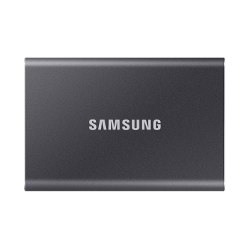 三星（SAMSUNG） 2TB Type-c USB 3.2 移动固态硬盘（PSSD） T7 灰色 NVMe传输速度1050MB/s 手机直连笔记本外接