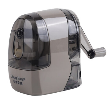 中华H1005学生卷笔刀多功能手摇削笔器削笔机自动进笔削笔机布鲁灰