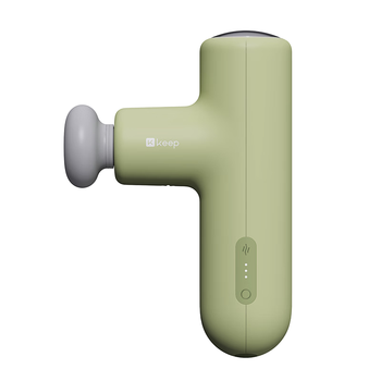 Keep热敷筋膜枪肌肉放松电动按摩器肩颈腰背运动舒缓肌肉放松仪G2 Air -元气绿