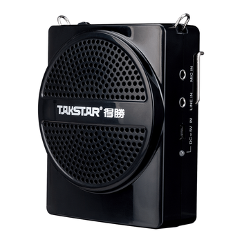 得胜（TAKSTAR）E188M小蜜蜂扩音器蓝牙教师专用导游教学喇叭便携式可插卡音箱 典雅黑