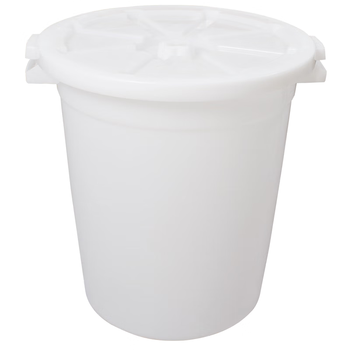 福爱家加厚150升特大水桶大白桶酒店物业商业大容量塑料储水桶装水300斤