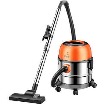 海尔（Haier）桶式吸尘器家用美缝干湿吹多用大容量大吸力大功率不锈钢工业开荒吸尘器HZ-T715