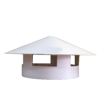 屋顶烟囱防雨帽50 75 110 160pvc塑料透气帽实用屋顶防雨帽 通风口