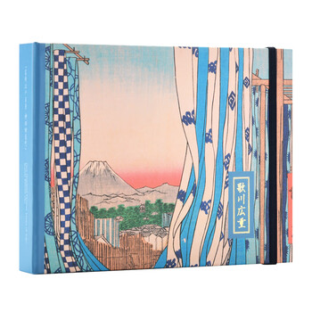 仲林（NCL） 浮世绘拍立得相册影集3寸40枚小型插页式火车票电影票收藏册收纳本迷你小相册 A-CK401-3