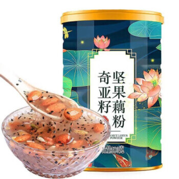 奇亚籽坚果藕粉羹连耩粉早餐办公室代餐零食藕粉500g