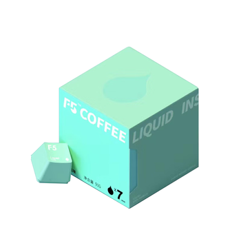 F5速溶黑咖啡浓缩 香草风味 鲜萃咖啡液 13g*7颗/盒