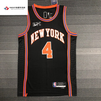 smvp腾讯体育nba篮球训练背心22赛季尼克斯城市版4号罗斯球衣巴雷特