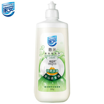 家安（HomeAegis） 薏米高效餐具净500g 厨房清洁去油污温和安全不伤手