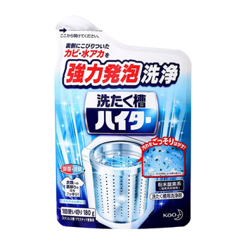 花王（KAO）洗衣机清洗剂滚筒波轮洗衣机槽清洁剂强力净味除菌除垢除霉180g