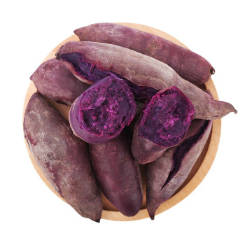 静益乐源新鲜农家紫薯 紫罗兰紫薯 新鲜蔬菜 带箱 2斤