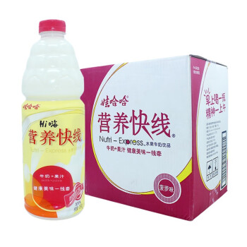 娃哈哈营养快线多种口味可选1.5l*6瓶整箱大瓶装营养.