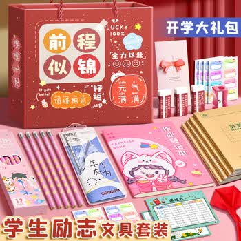 舒星励志文具套装开学大礼包高颜值男孩女孩生日礼物男孩小学生幼儿园礼盒初中生奖励伴手礼儿童