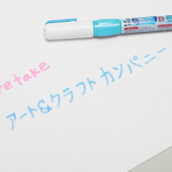 吴竹（KURETAKE）进口创意多功能胶水笔 DIY手帐 贺卡 日记装饰专用胶液体胶水 手工 1个装 KK61-43