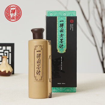 【全网低价，真便宜直播间】一得阁老墨汁文房四宝书法国画墨汁 500g