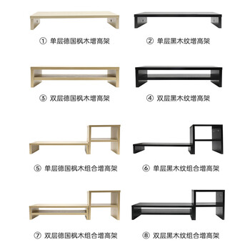 倍方(befon)台式电脑显示器增高架  笔记本增高架子 办公室置物架底座 双层 桌面键盘收纳架71955 倍方(befon)台式电脑显示器增高架  笔记本增高架子 办公室置物架底座 双层 桌面键盘收纳架71955