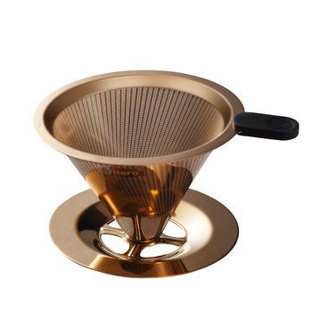 Hero 咖啡过滤网手冲壶滤杯不锈钢过滤器滴漏式咖啡壶过滤网1-2人份