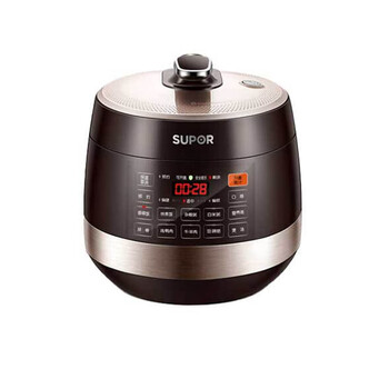 苏泊尔（SUPOR） SY-50YC9001Q 电压力锅 智能触控 球釜双胆 开盖收汁 一键排压5L高压锅支持一件代发