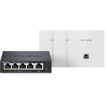 普联（TP-LINK）AX3000全屋WiFi6无线面板AP套装家用企业组网TL-XAP3002GI-PoE 薄款（方）易展版套装（1拖3）