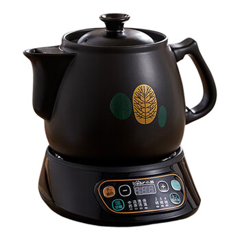 小熊（Bear）煎药壶 JYH-B40Q1 黑色 3.5L 全自动熬药锅中药锅养生锅电砂锅电药壶 500W 10105B40Q1002