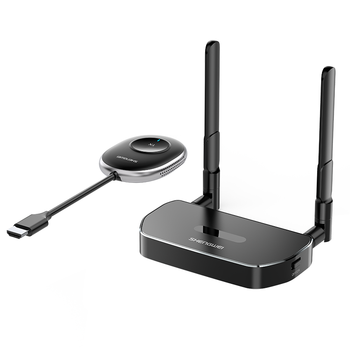 胜为(shengwei)企业级无线投屏器同屏器电脑手机平板电视HDMI高清传输器传投影仪显示器会议套装 DHD0007G