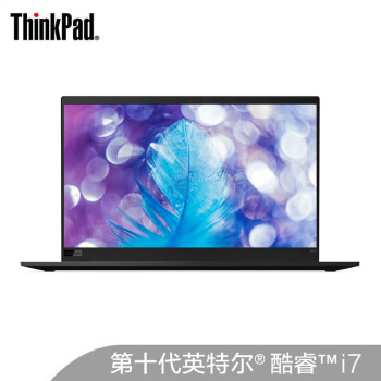 联想ThinkPad X1 Carbon 2020（39CD）英特尔酷睿i7 14英寸轻薄笔记本电脑(i7 16G 1TSSD 4K)4G版 碳纤维纹理