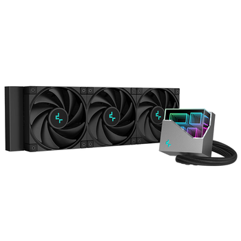 九州风神（DEEPCOOL）冰魔方360CPU水冷散热器（无限镜像冷头/高性能马达/PWM调速/多平台易安装/LT720）