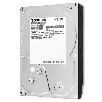 东芝(TOSHIBA) 4TB 5400转128M SATA3 台式机硬盘(DT02ABA400)