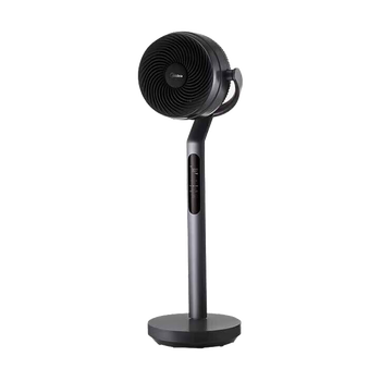 美的美的暖风机 取暖器家用定时客厅四季循环机风暖立式HFU22XR黑