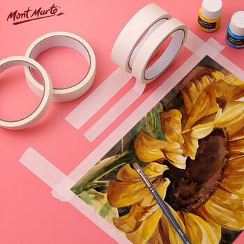 蒙玛特(Mont Marte)纸胶带10卷1.5cm*14米 美术画画美纹胶素描水彩水粉绘画美纹纸 手撕胶带套装P-NX-005-10 速写 马克笔绘画