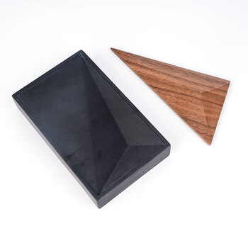 【全网低价，真便宜直播间】一得阁砚台原石天然5寸砚台带盖文房四宝毛笔墨汁书法方形手工端砚歙砚研墨初学者成人学生用品