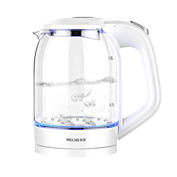 美菱（MeiLing）电水壶1.7L高硼硅玻璃烧水壶热水壶家用电热水壶MH-WB02